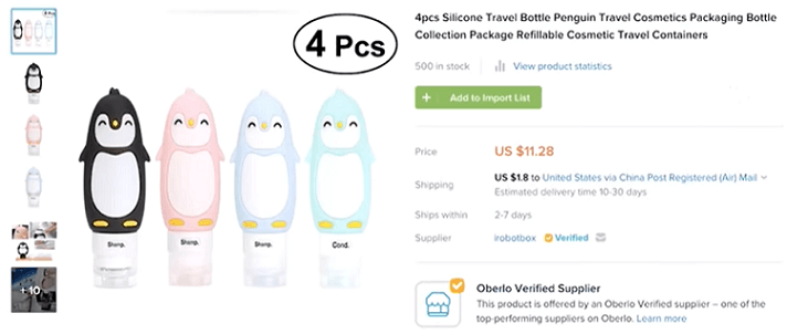 What to consider when pricing these penguin travel bottles