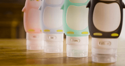 Another product with huge profit potential is these penguin travel bottles