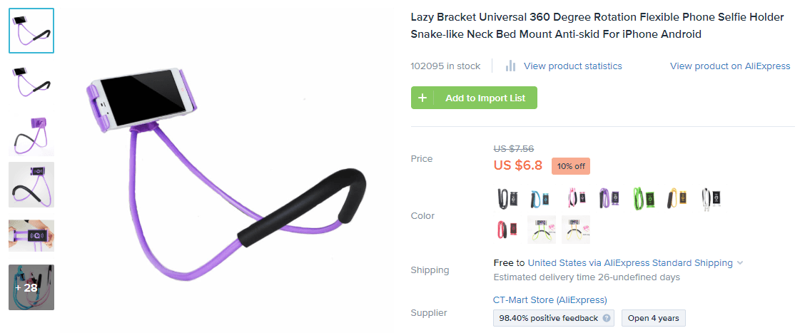 Why you should dropship this neck phone holder in 2019