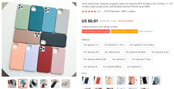 Another great store recommendation is silicone iPhone cases
