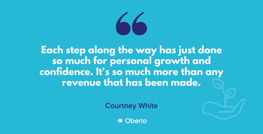 Courtney on personal growth