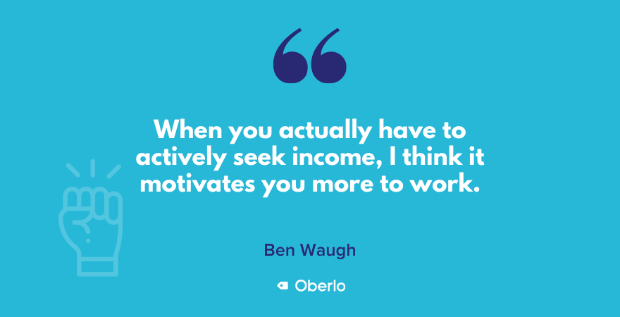 Ben Waugh quote on motivation