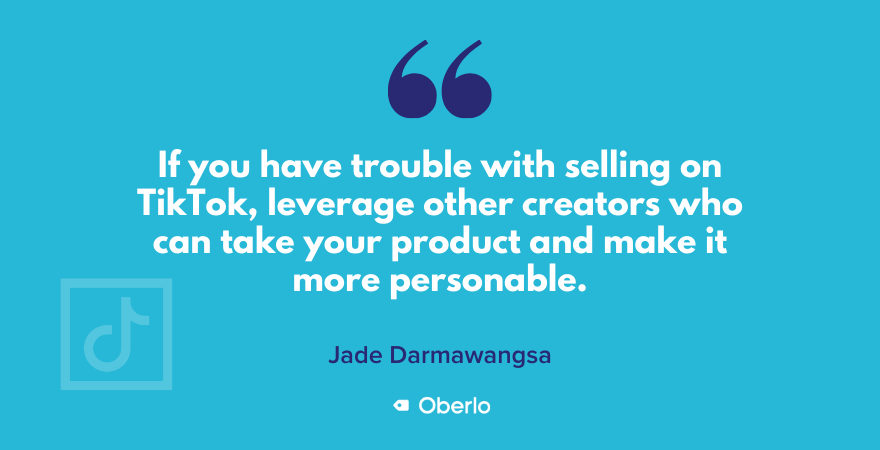 Ways to sell on TikTok, according to Jade