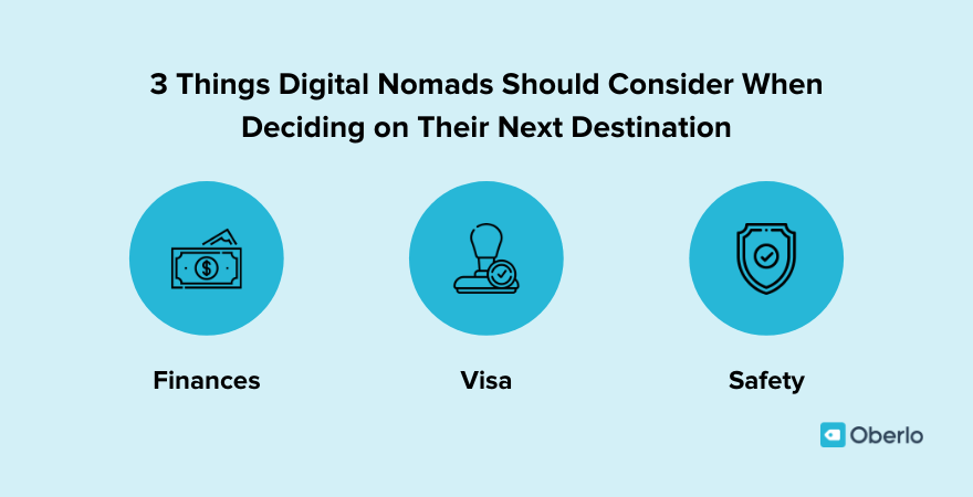 Things to consider as a digital nomad