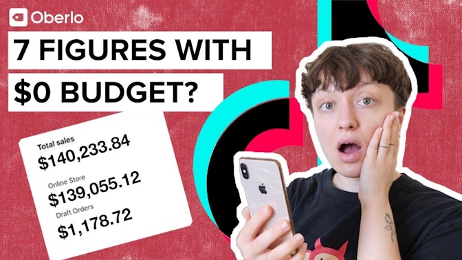 seven figures with $0 budget