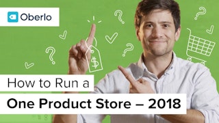 how to run a one-product store