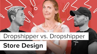 dropshipper vs dropshipper store design