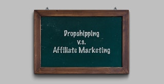 Dropshipping vs. Affiliate Marketing Titel