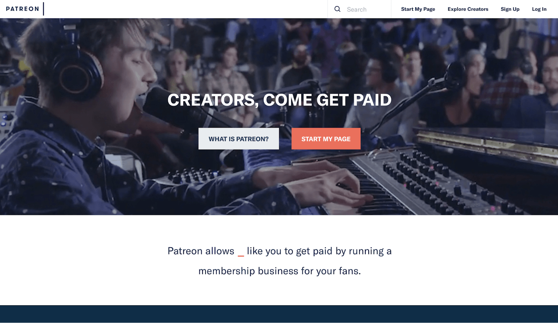 Crowdfunding Platform Patreon