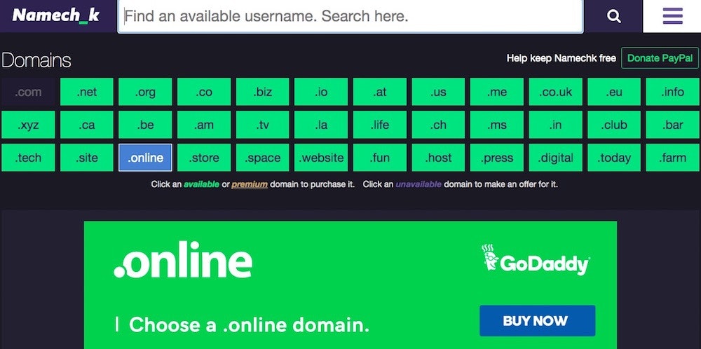 dominio .es o .com