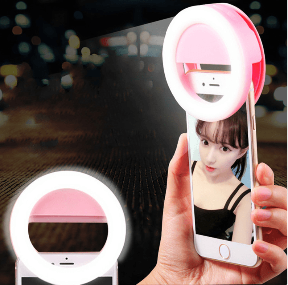 nuevos productos innovadores Aro luminoso para selfies
