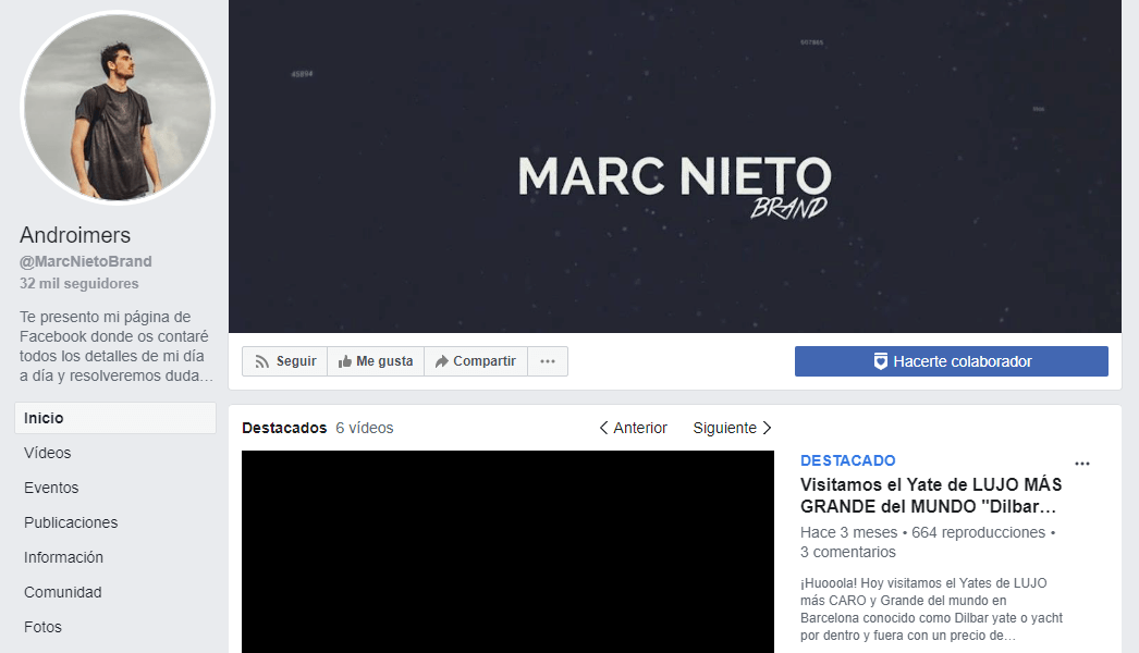 Canal de difusión dropshipping de Marc Nieto
