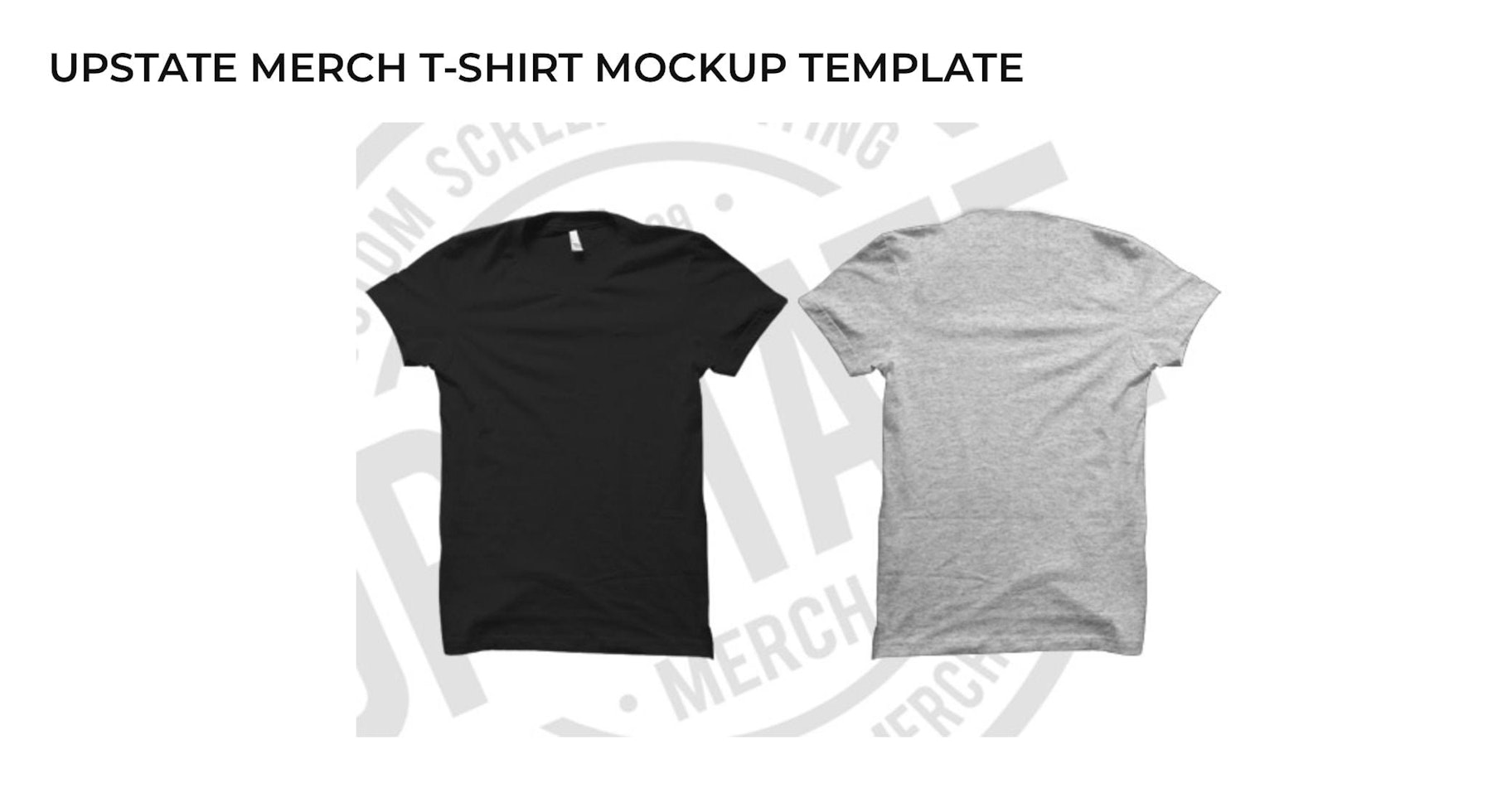 Mockup-t-shirt-Upstate-Merch-T-shirt-template