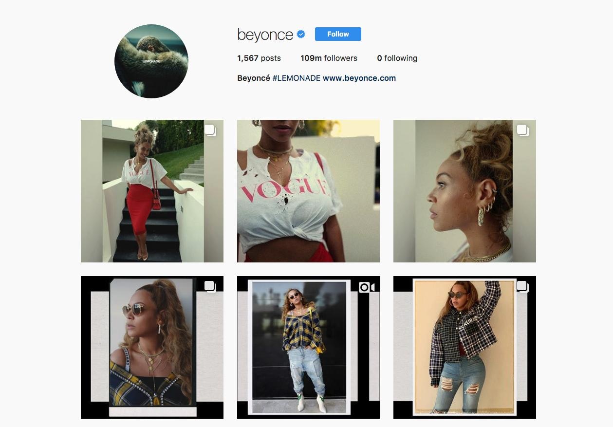 10. Beyonce