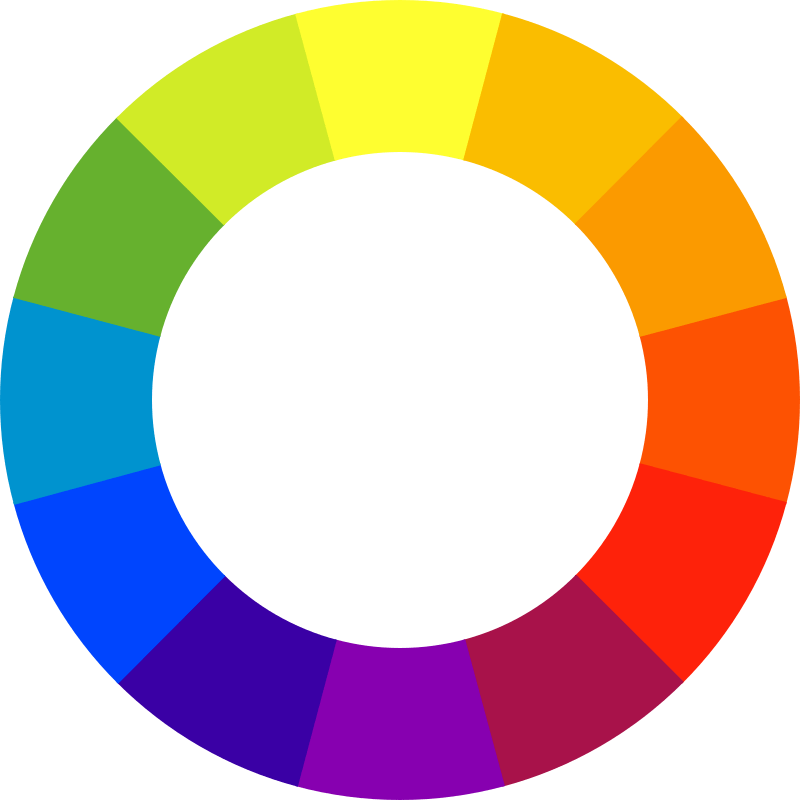 couleurs complémentaires palette de couleurs