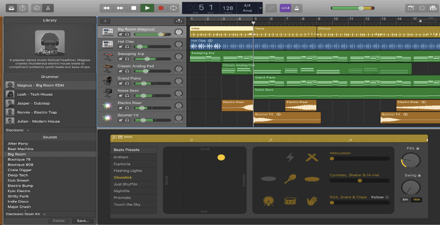 logiciel montage audio mac