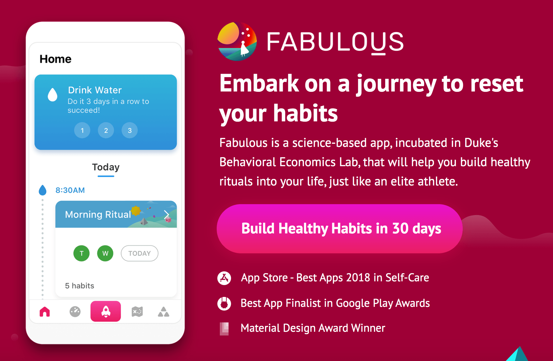 Fabulous app