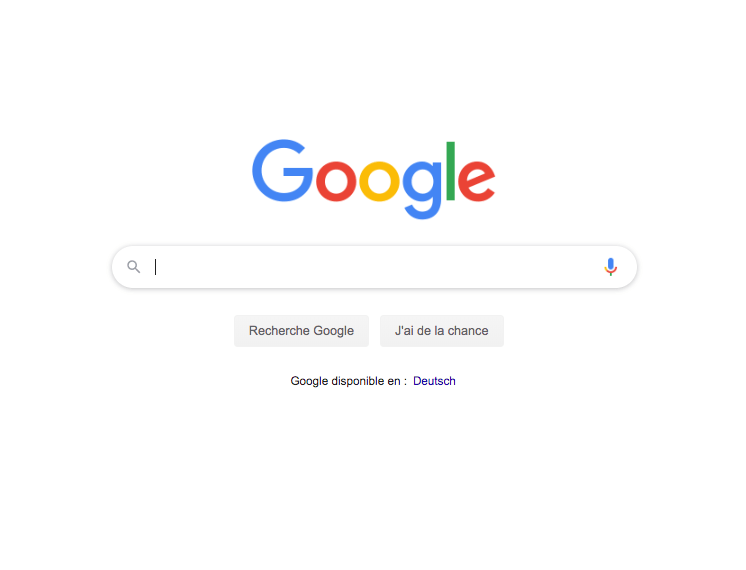 Moteur de recherche Google