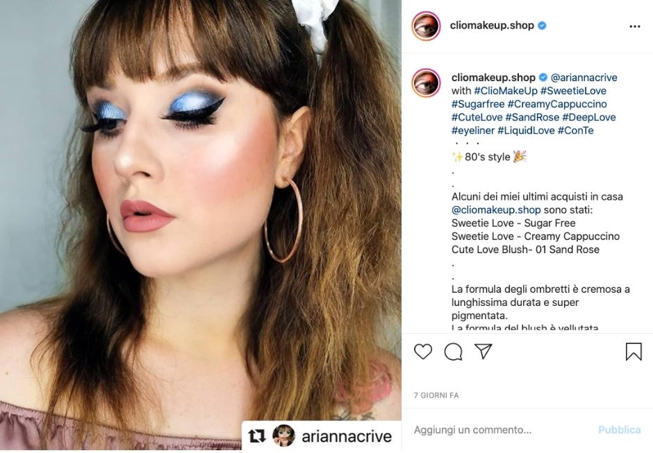 User Generated Content Instagram - Clio Makeup