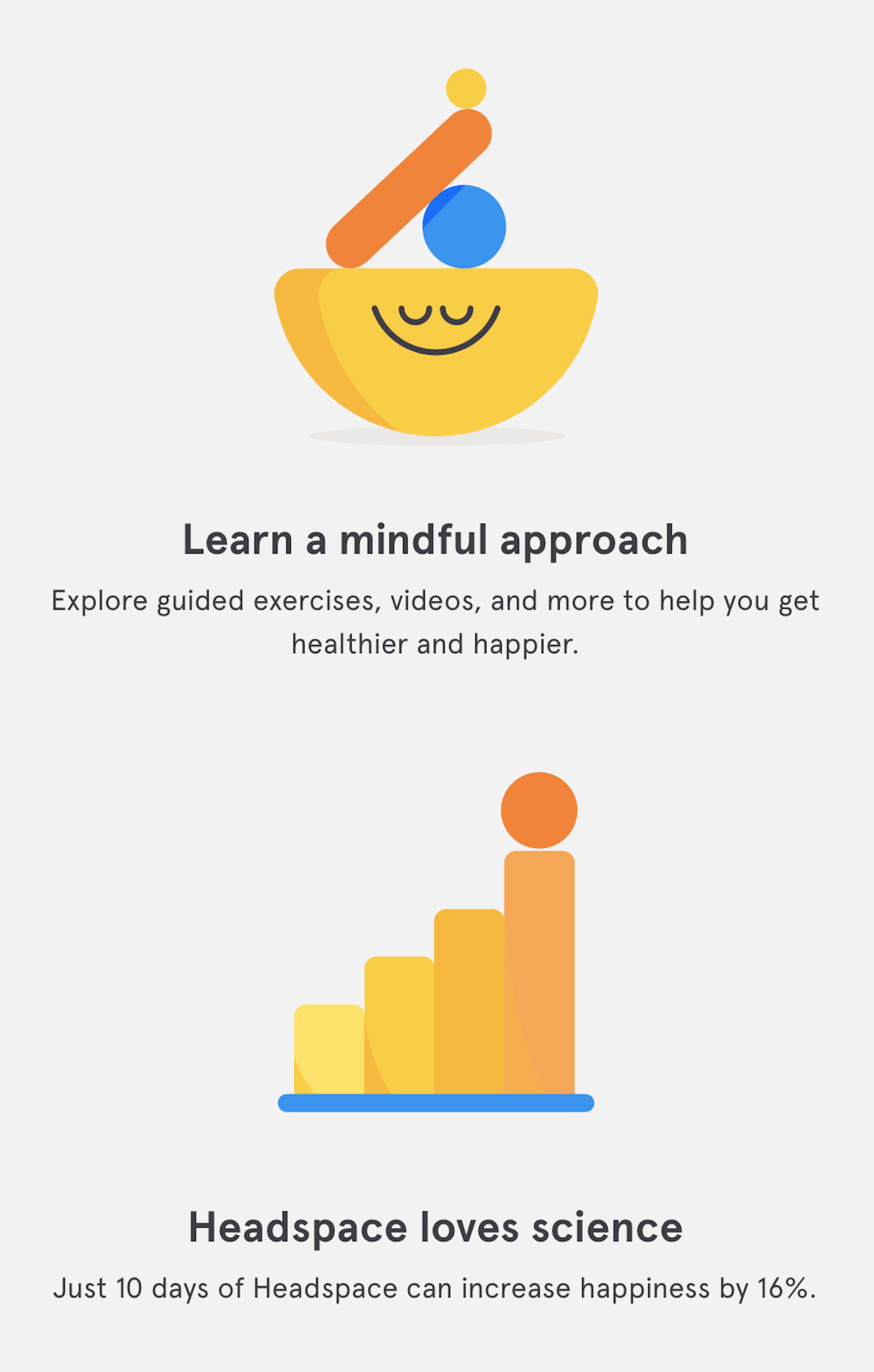 Beginne mit Headspace zu meditieren