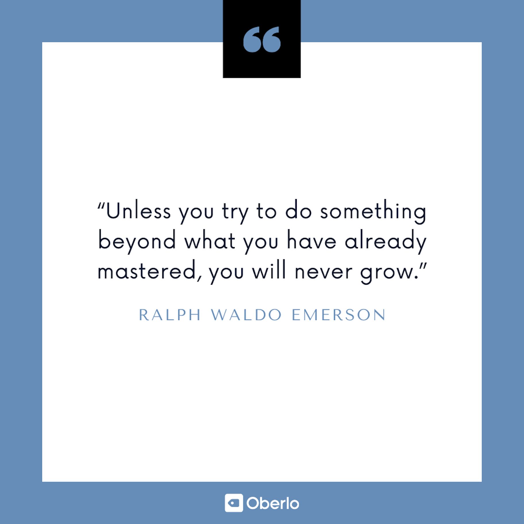 Verbessere dich selbst Zitat: Ralph Waldo Emerson