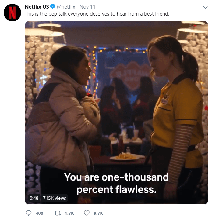 Netflix social media customer engagement