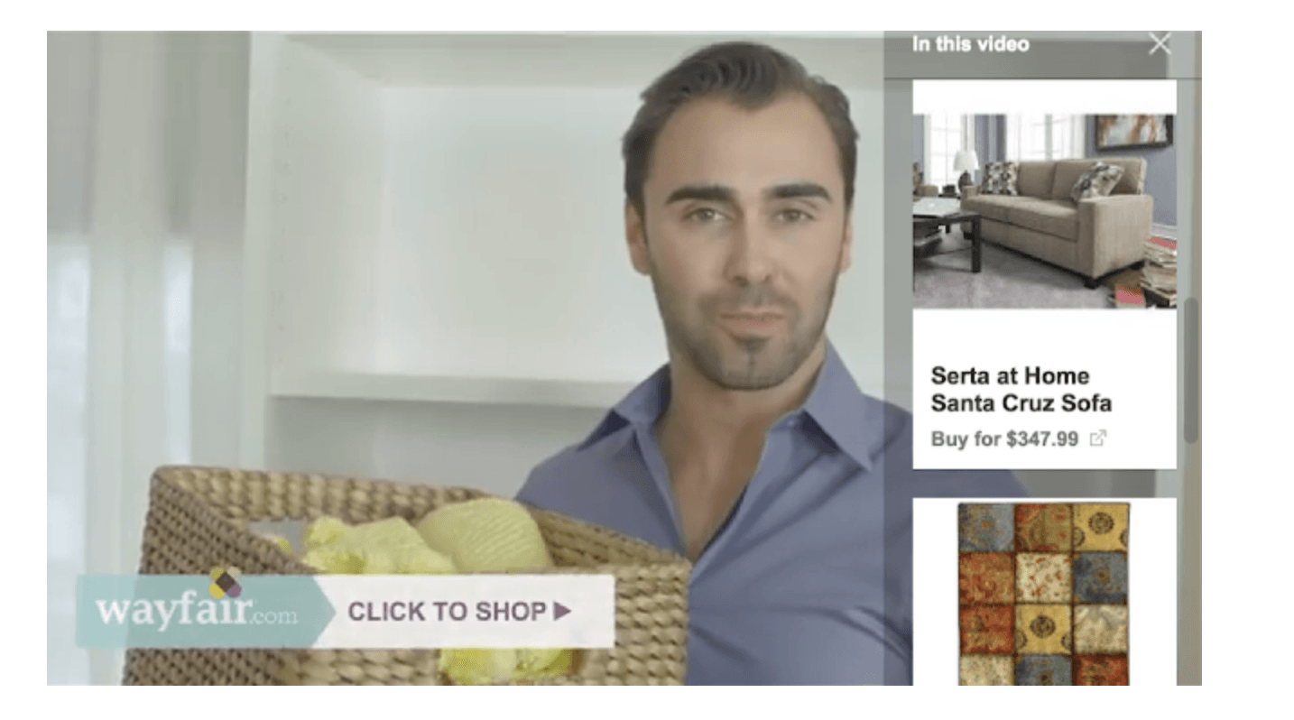 youtube shopping ads