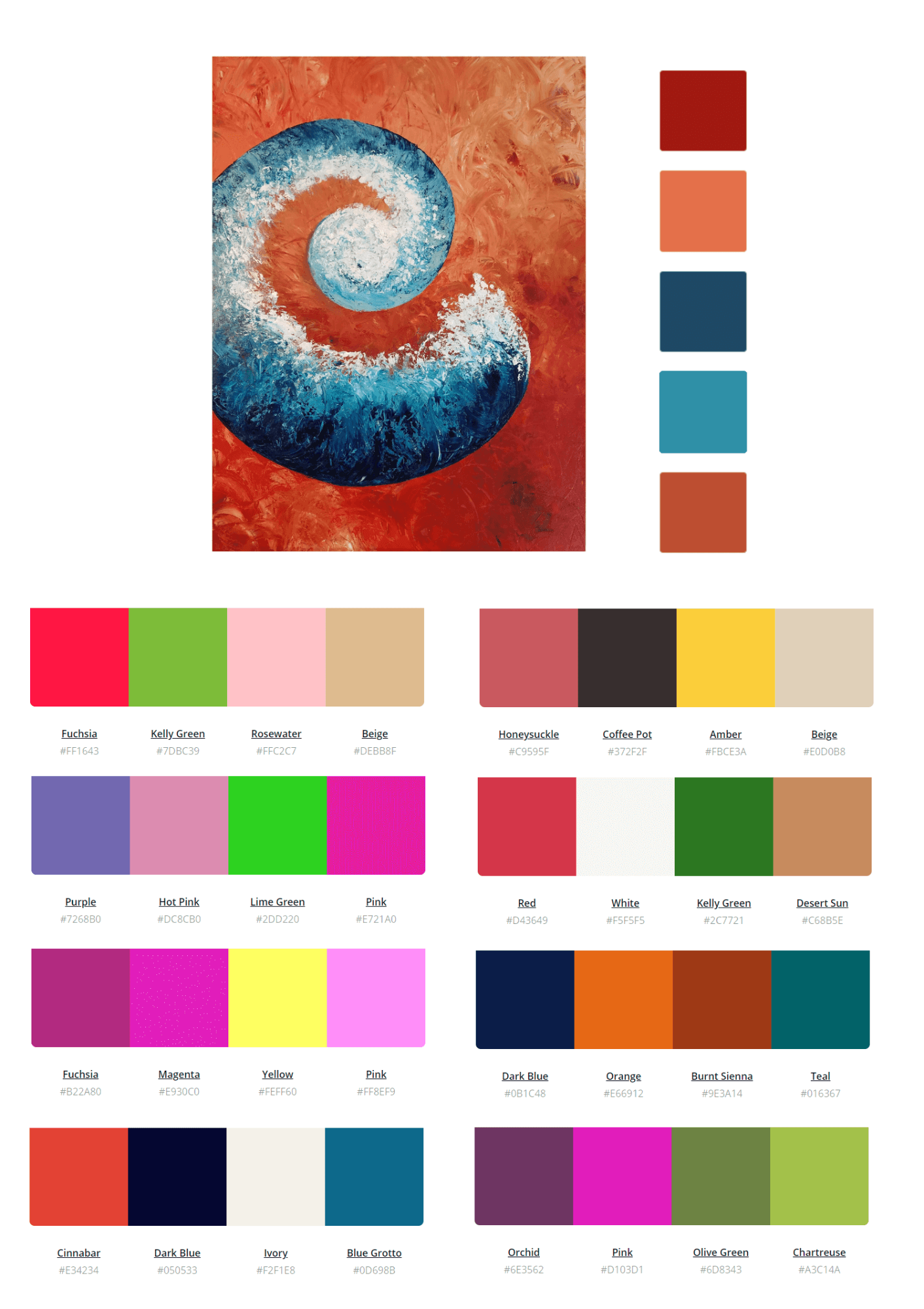 The Only Color Combinations Cheat Sheet You Need (2023) (2023)