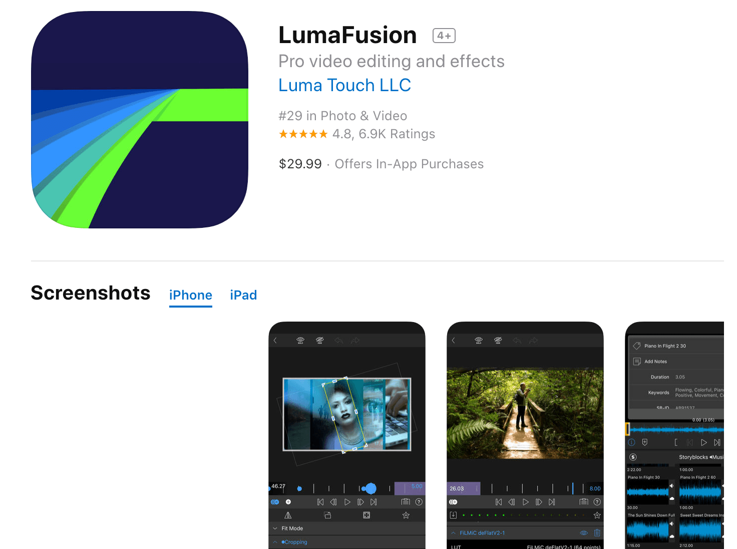 LumaFusion Mobile Video Editor
