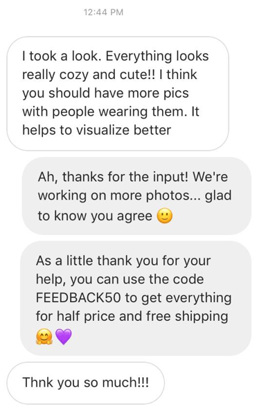 discount code instagram exchange