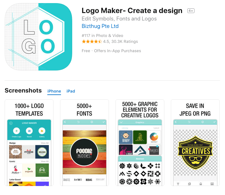 Logo maker app 