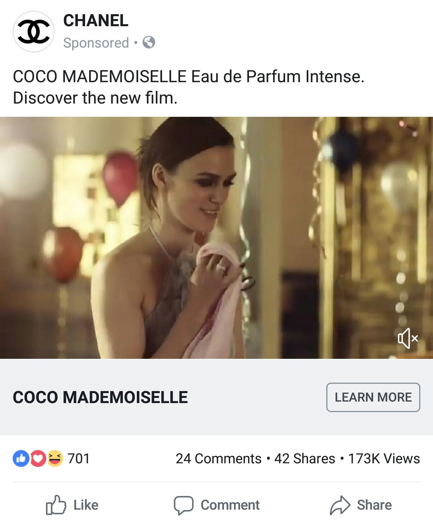 Chanel - Best Facebook Ads