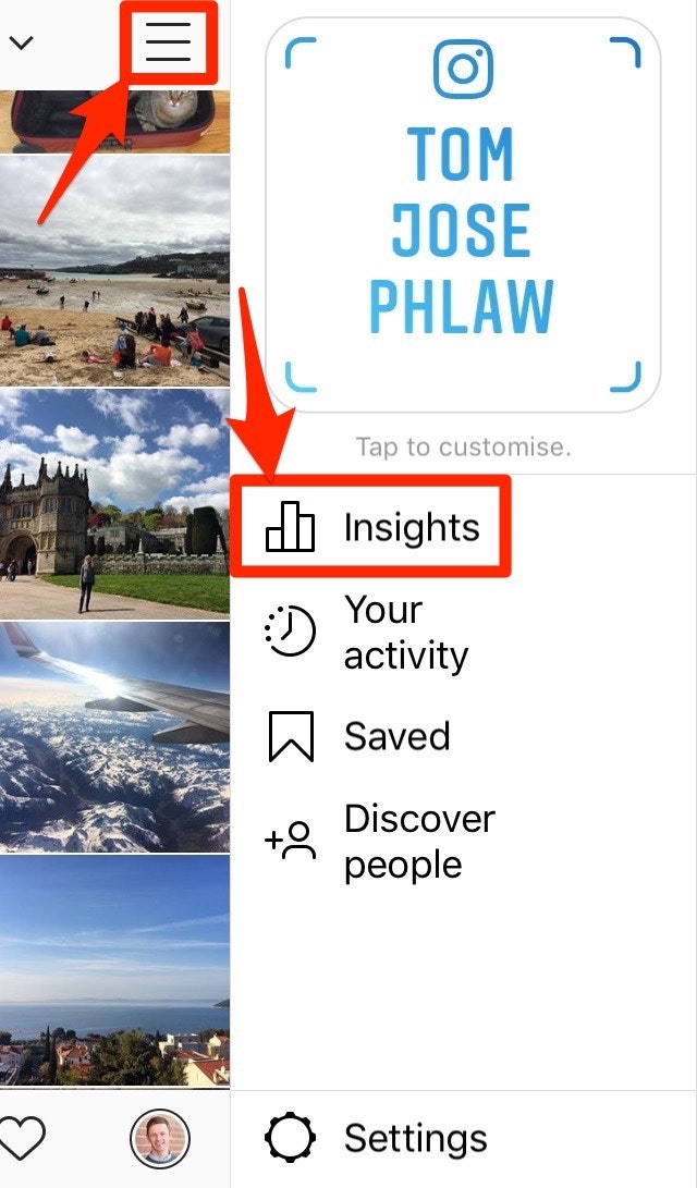 Accessing Instagram Insights