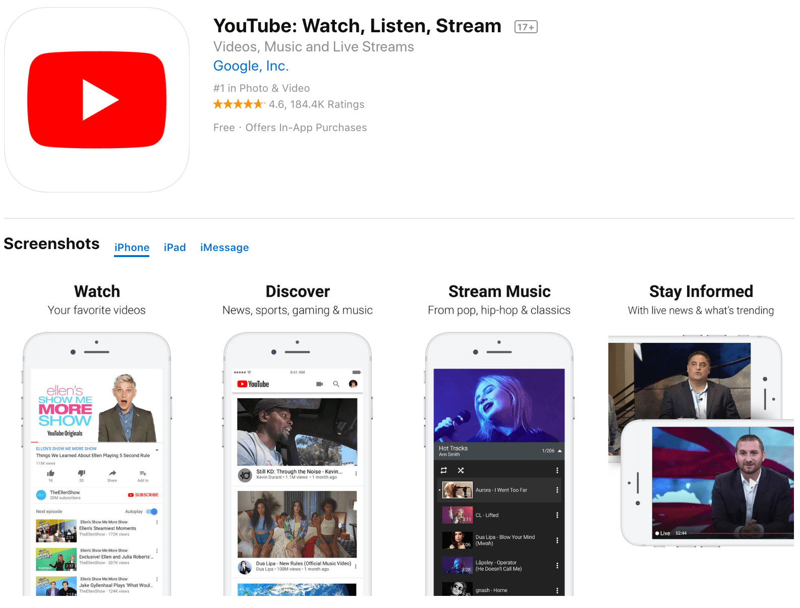 Marketing Apps YouTube