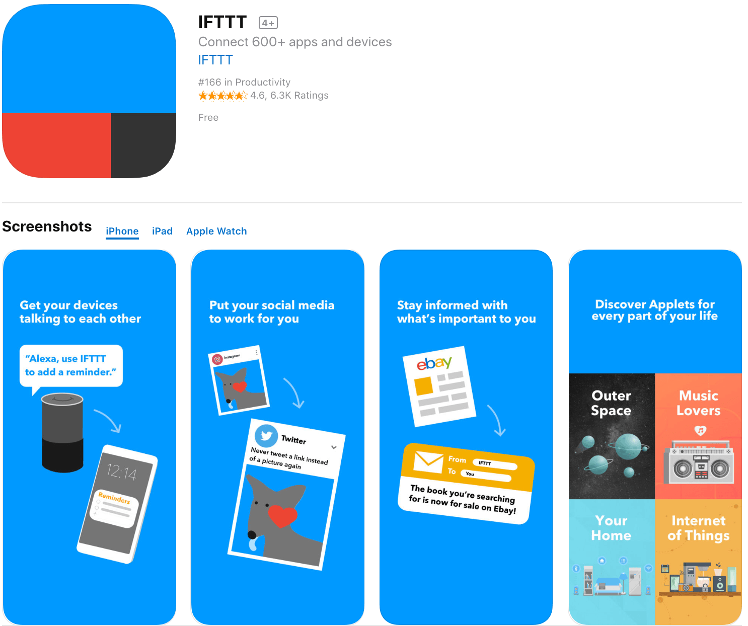 Marketing Apps IFTTT