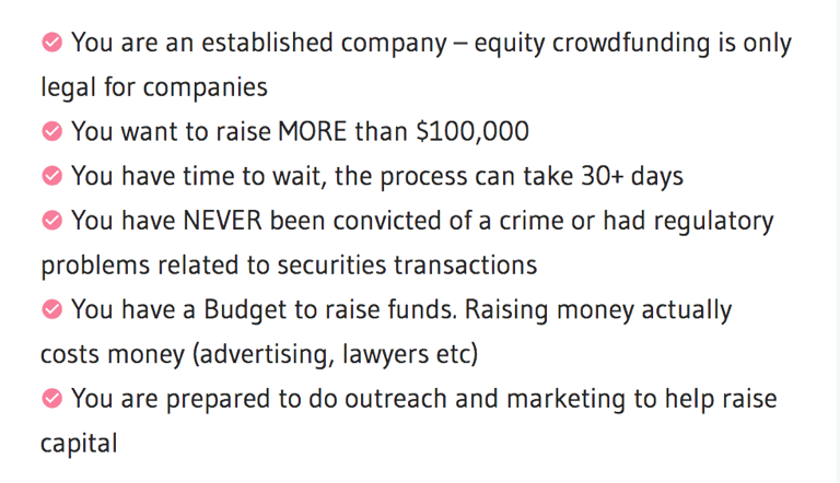 equity crowdfunding ability
