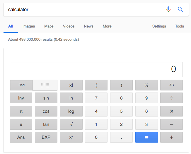 Google search tricks