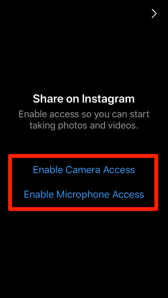 Enable Access Instagram Live