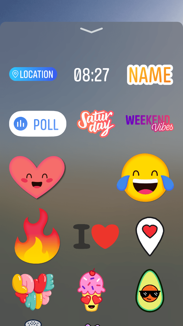 Facebook Story Stickers