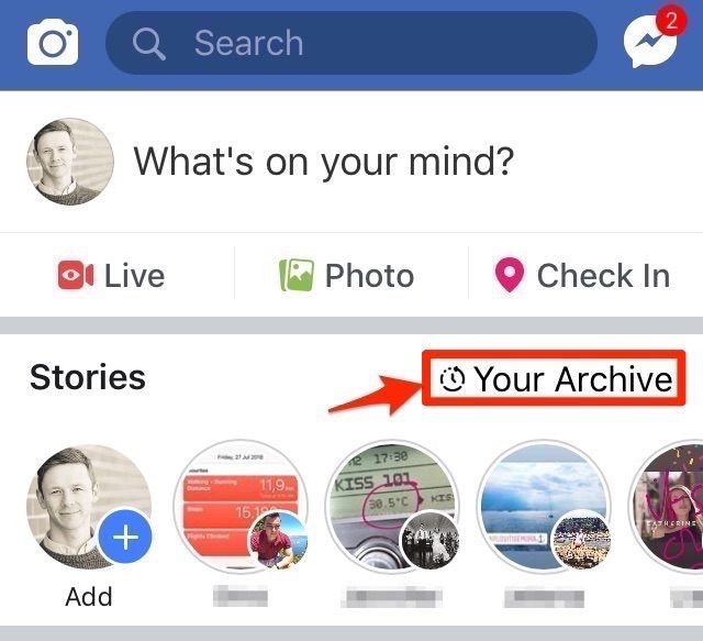 Facebook Story Archive