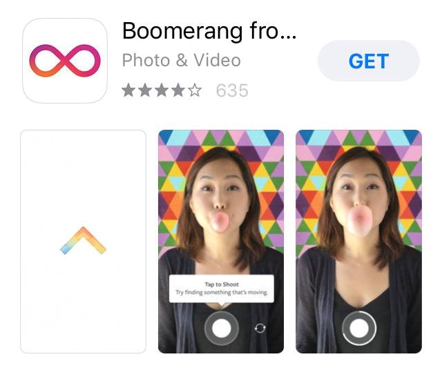 Instagram Stories Boomerang