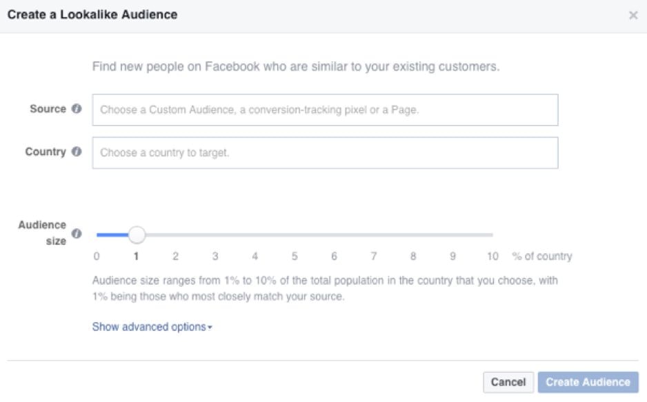 facebook lookalike audiences