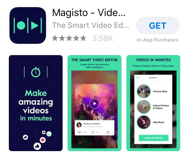 Magisto Video Editing App