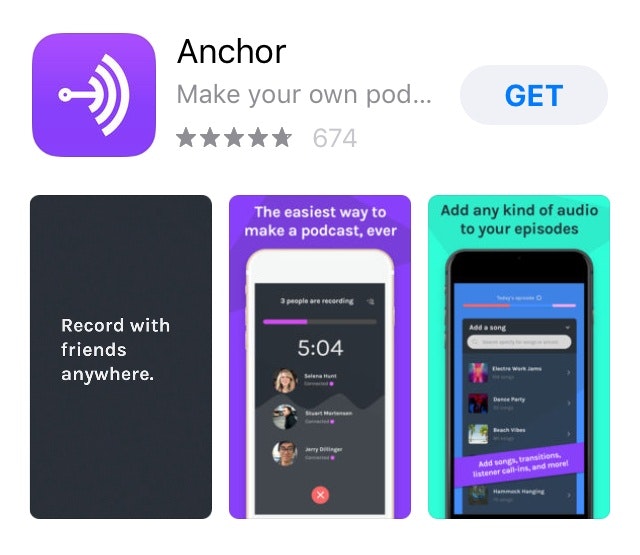 Anchor Video Editing App