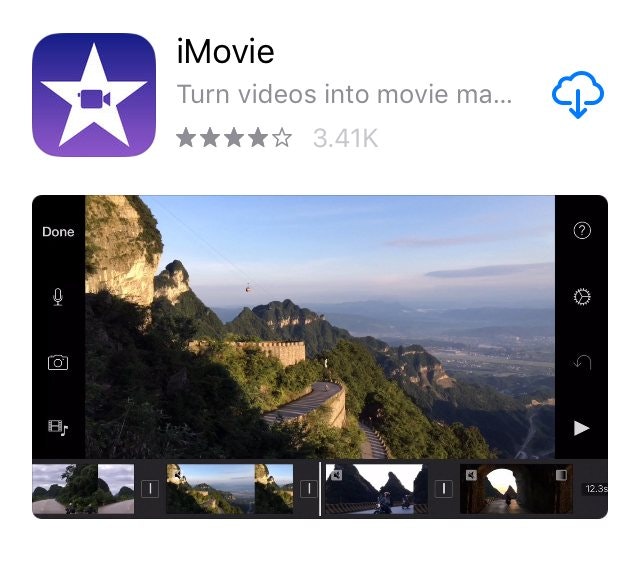 iMovie Video Editing App