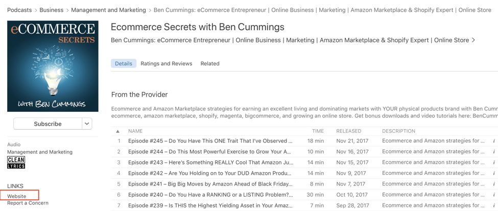 best ecommerce podcasts