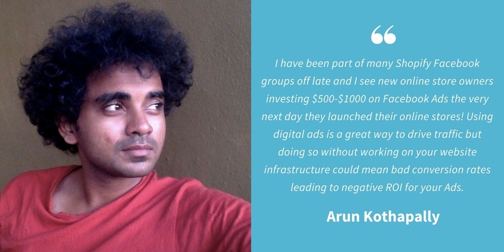 Ecommerce Quotes - Arun Kothapally
