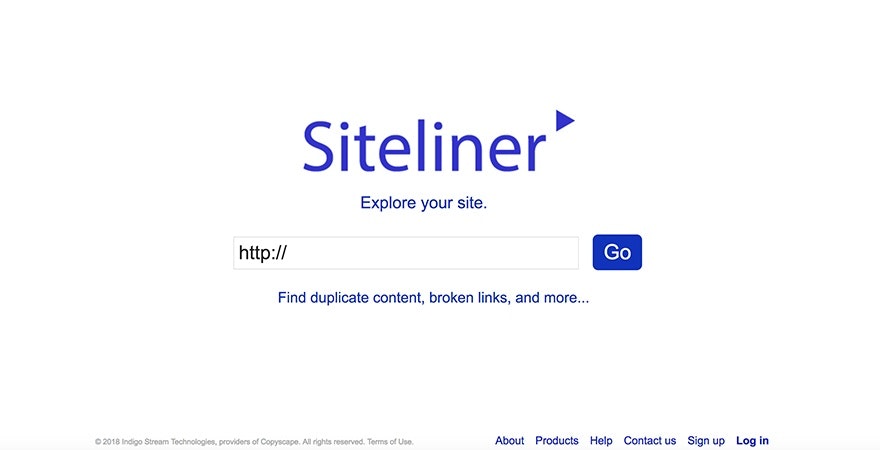 Siteliner - Công cụ phân tích SEO
