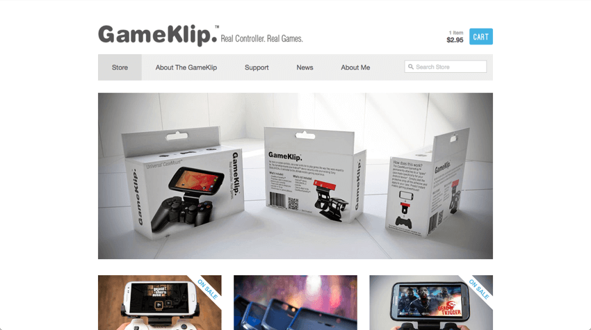 GameKlip Shopify Store