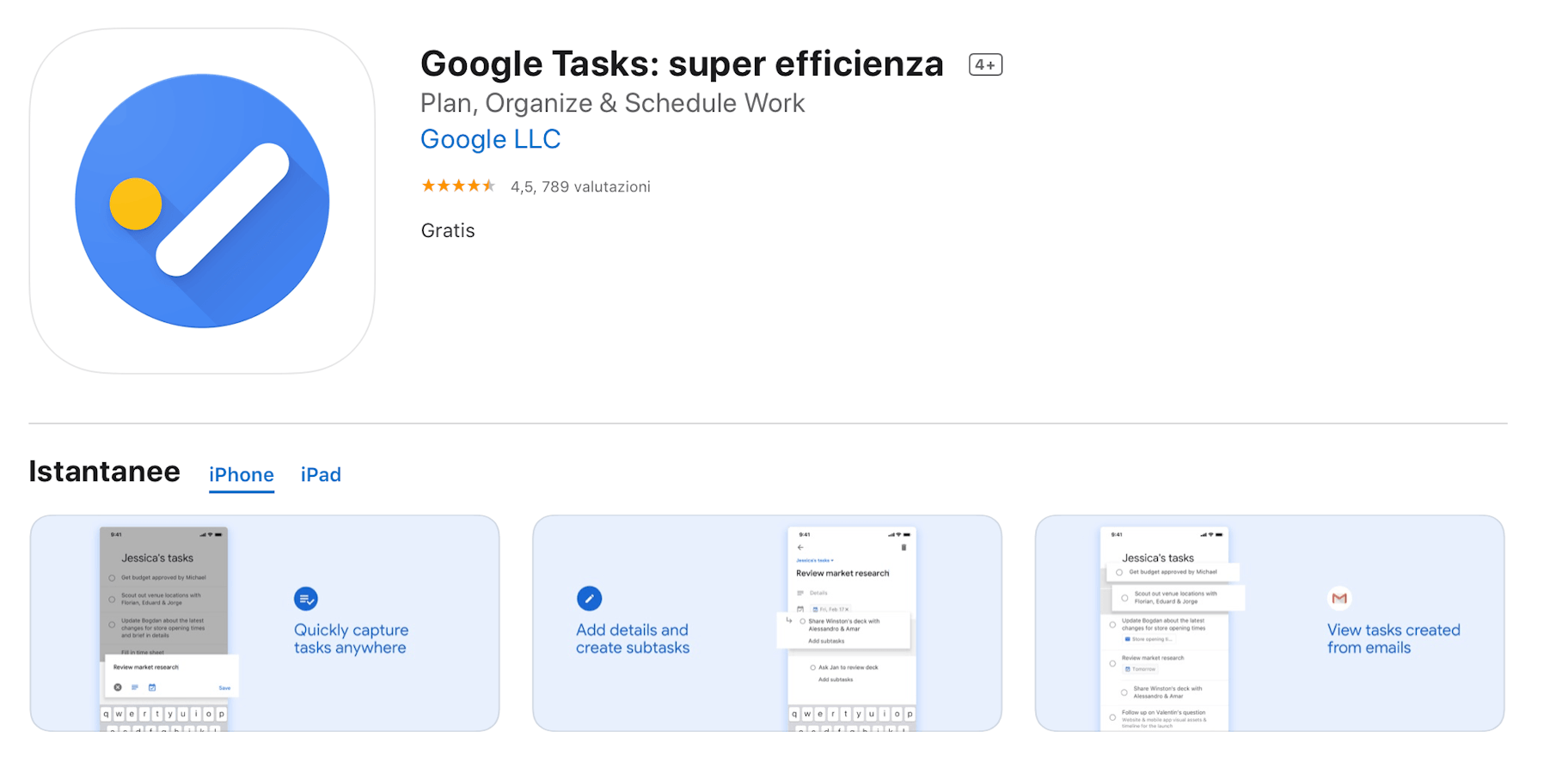 google tasks to do list